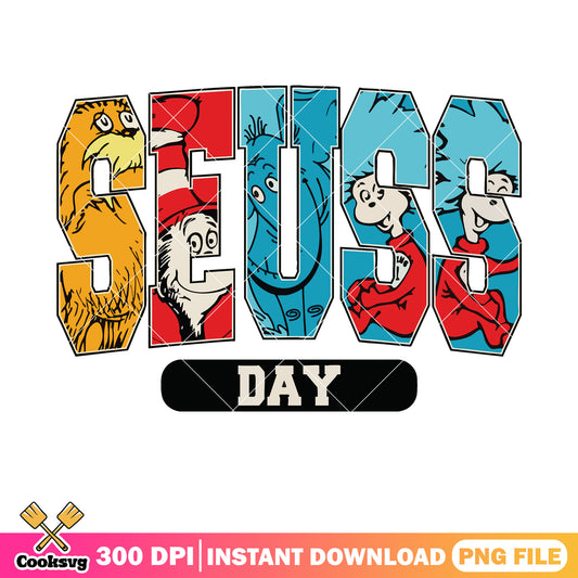 Dr seuss name day cartoon png, dr seuss name png, dr seuss day png