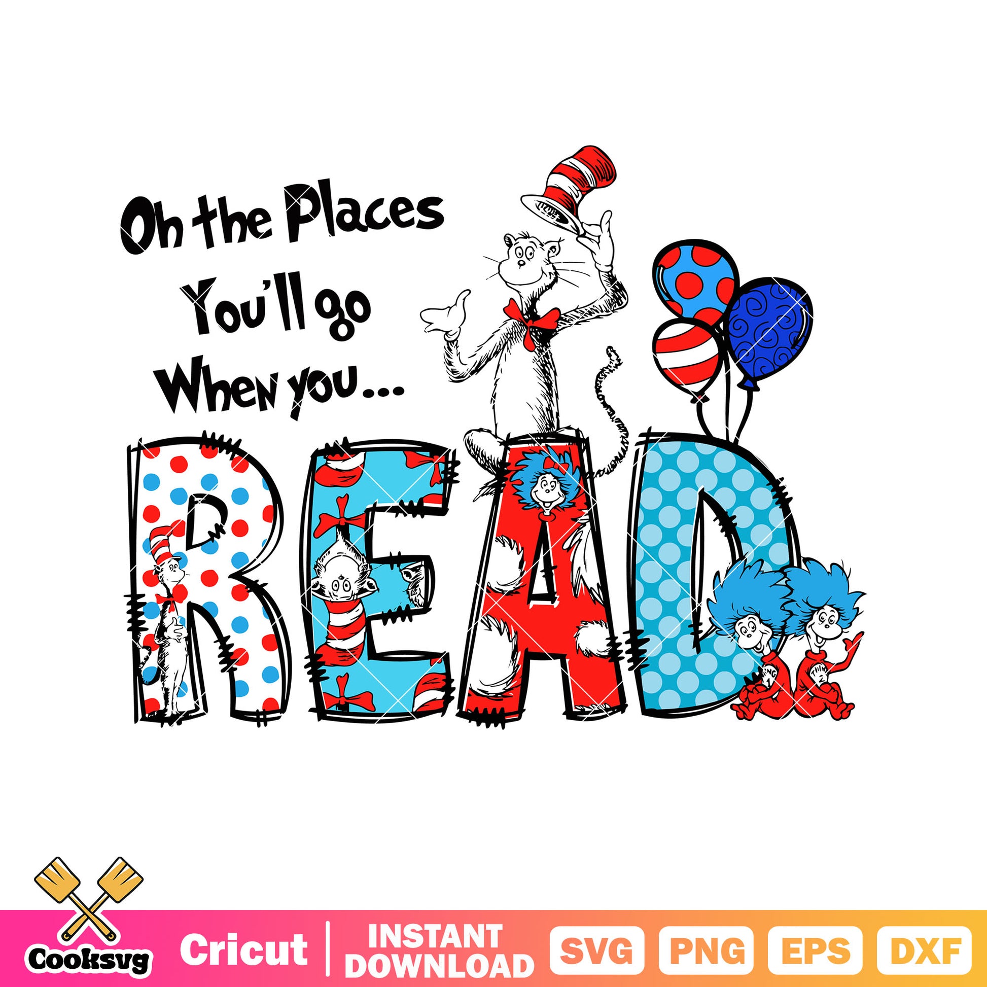 Dr seuss quotes read book svg, dr seuss quotes svg, dr seuss book svg