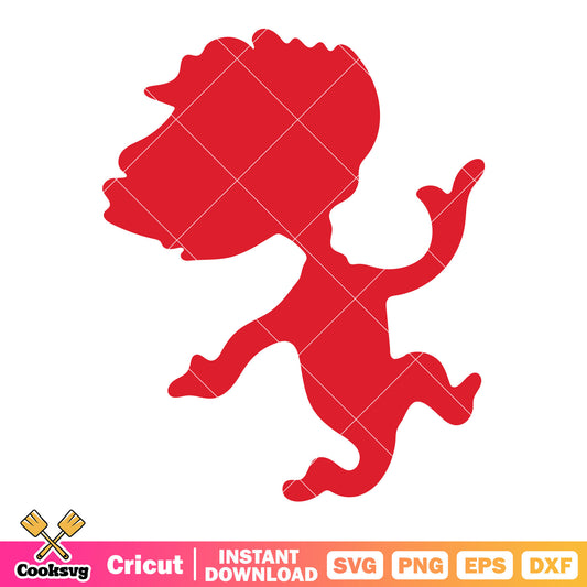 Dr seuss thing red silhouette svg, dr seuss friends svg, dr seuss svg