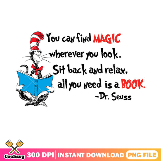 Dr seuss why can find magic png file, dr seuss quotes png
