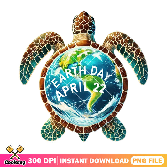 Earth day april 22 turtle png, earth day activities png, earth png