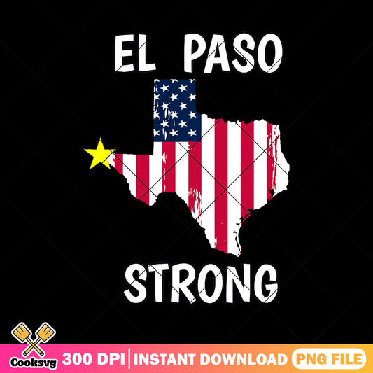 El paso strong texas design png, el paso png, el paso strong​ png