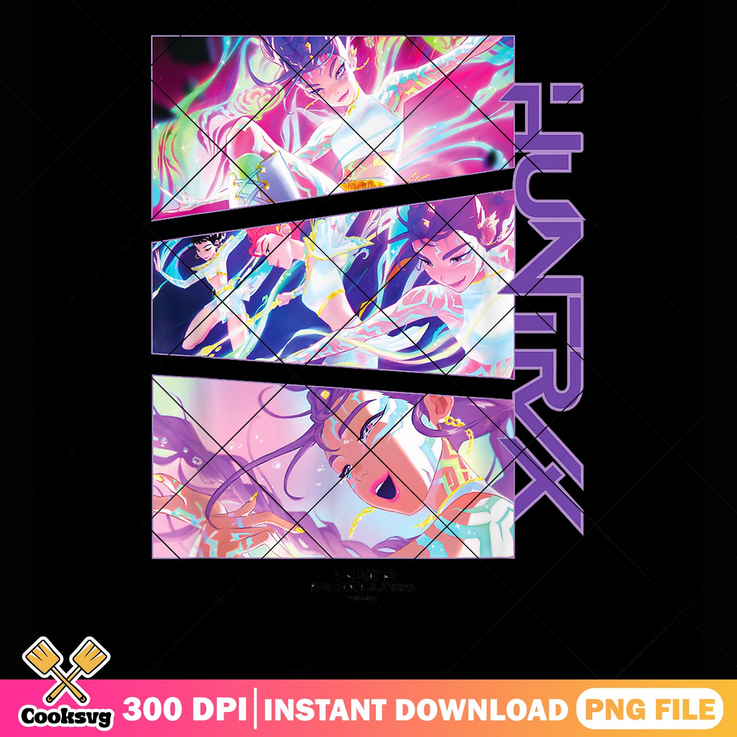 Empyrean vibes huntrix png, huntrix movie png, huntrix girl png