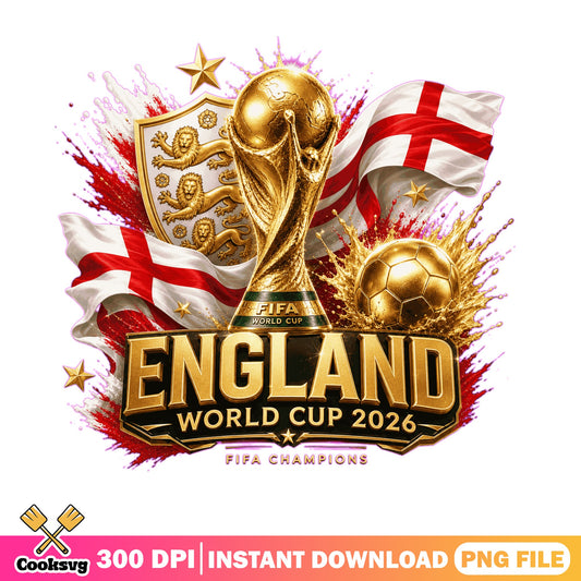 England World Cup 2026 PNG, FIFA Champions England PNG, Soccer PNG