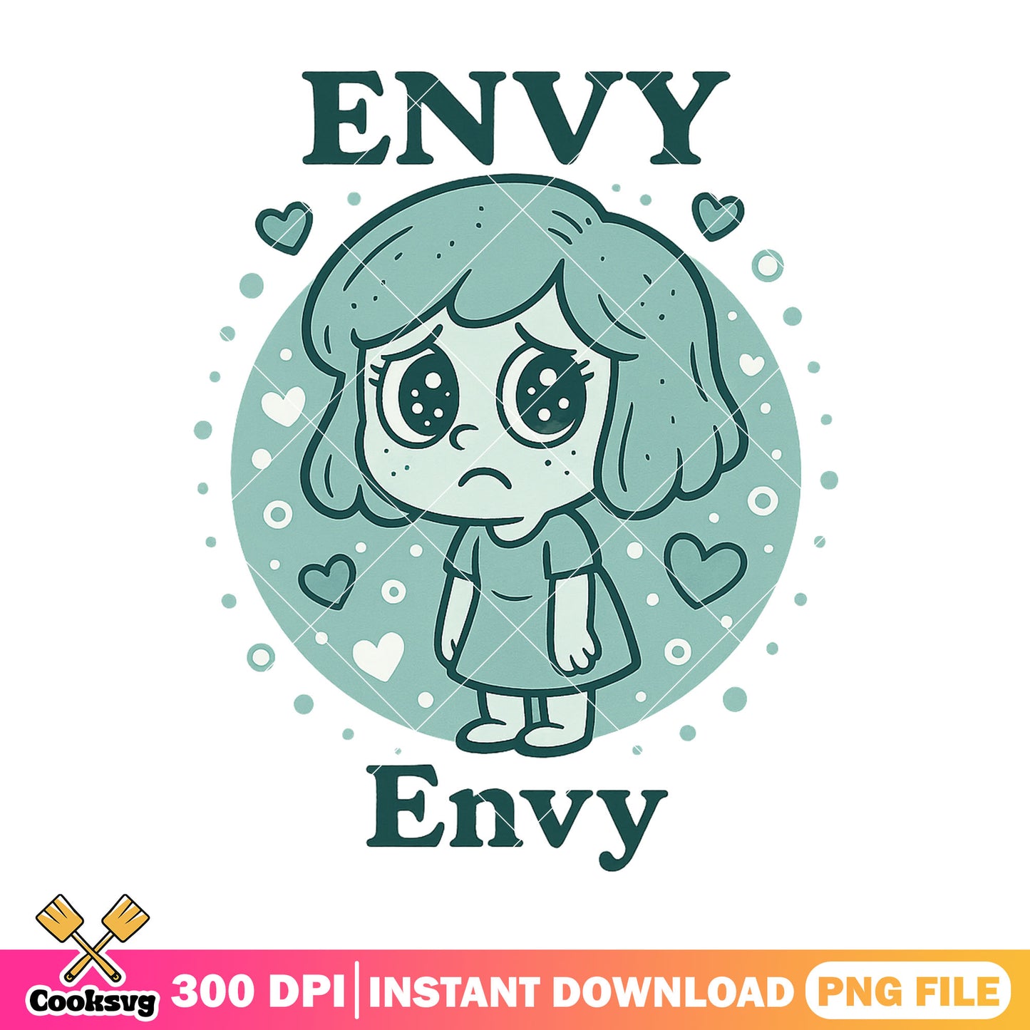 Envy design png, envy inside out 2 png, inside out movie​ png
