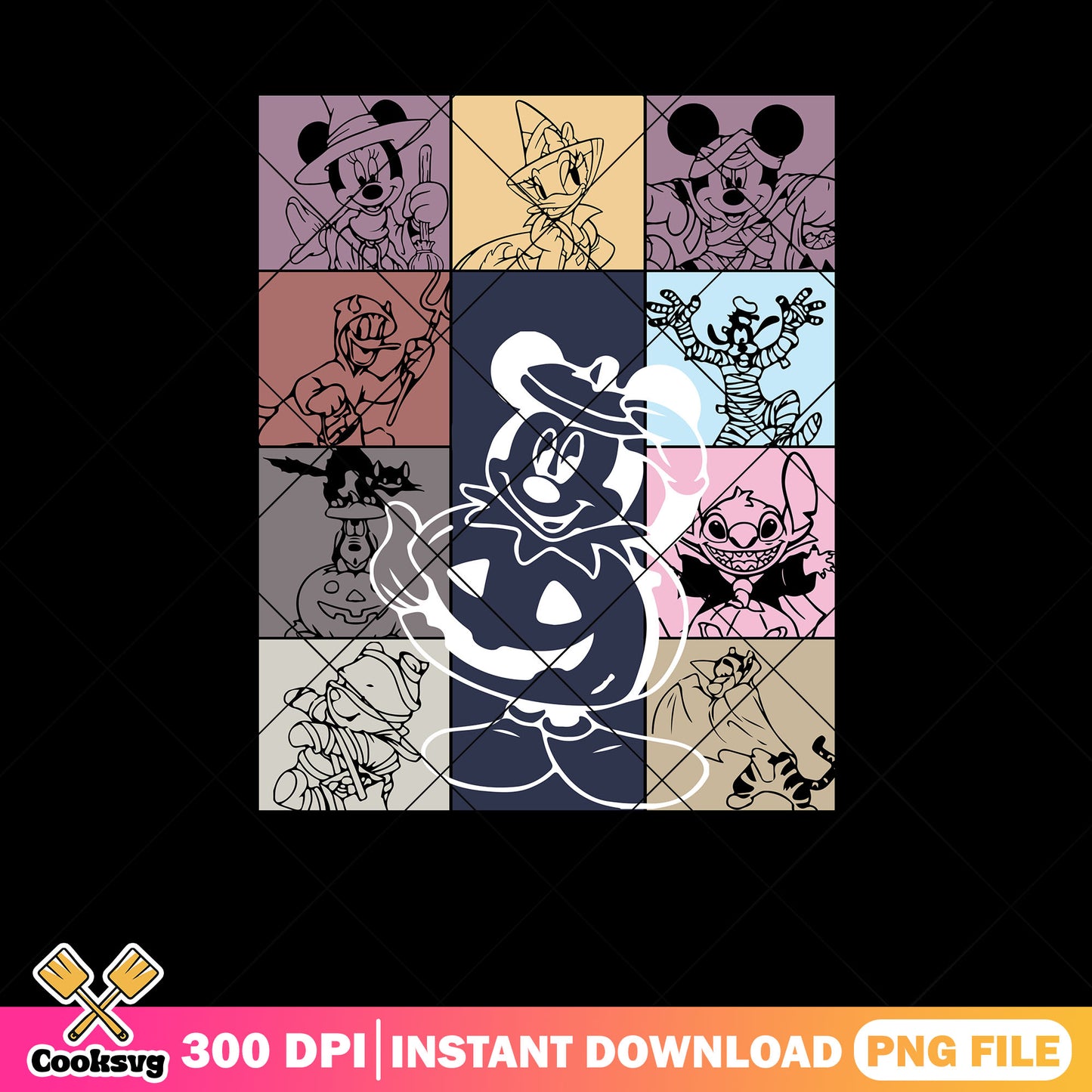 Eras tour disney halloween png, spirit halloween png, disney tour png