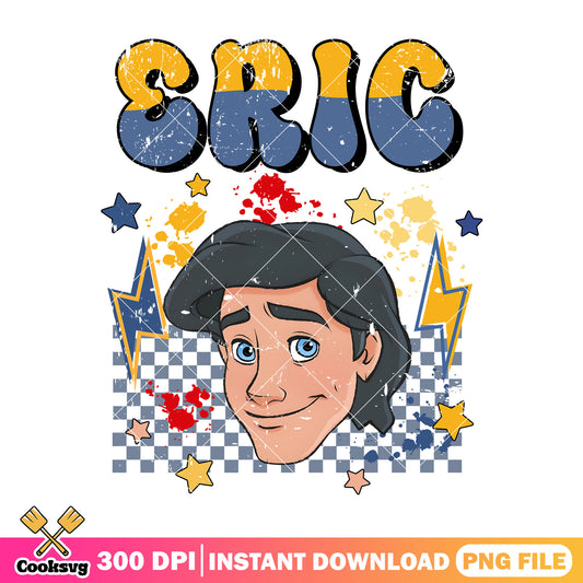 Eric head disney mermaid png, disney prince png, eric little mermaid​ png