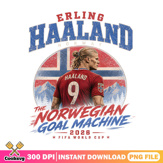 Erling Haaland Norway PNG, Soccer World Cup 2026 PNG, Football PNG