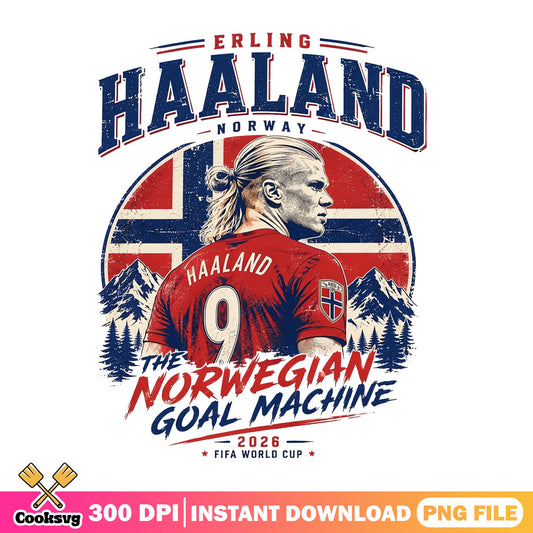 Erling Haaland Norway Soccer PNG, Football PNG, World Cup PNG