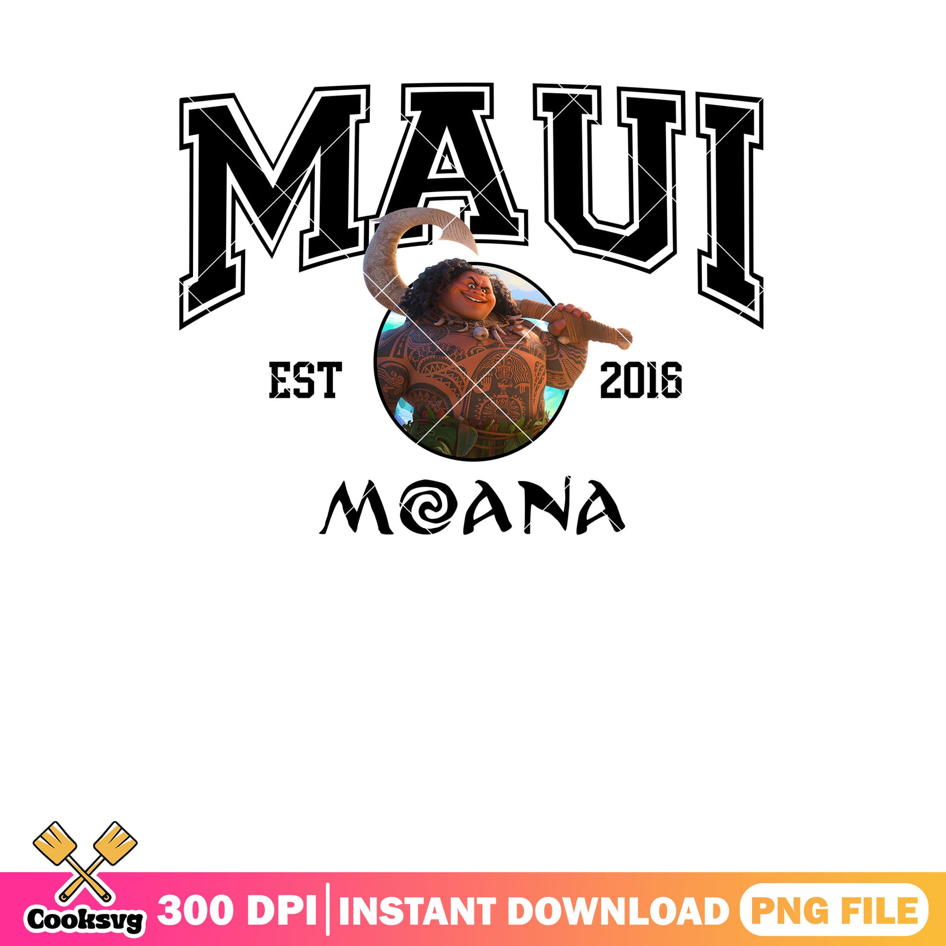 Est 2016 maui png, maui moana​ png, disney world png