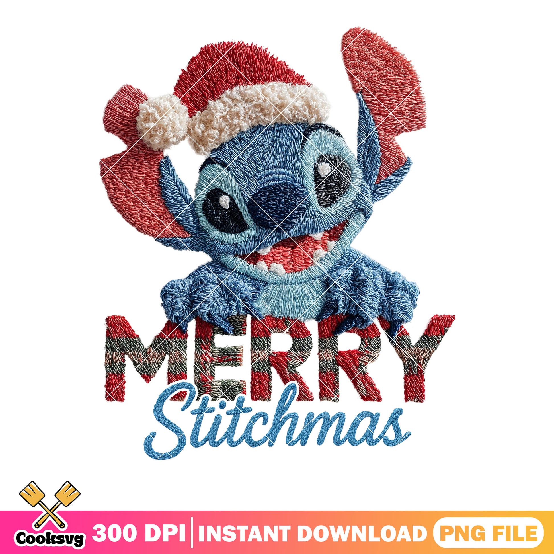 Experiment 626 xmas png, merry christmas png, stitch teddy bear​ png