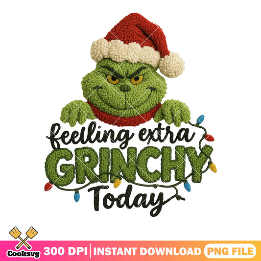 Extra cringe today png, how the grinch stole christmas png