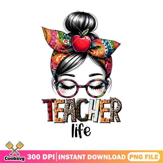 Face teacher life file png, poster logo png, going back to school png
