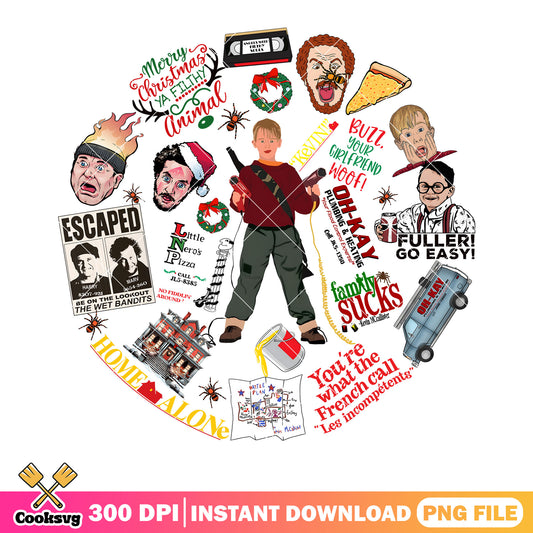 Family suck christmas kevin xmas png, home alone png, wet bandit png