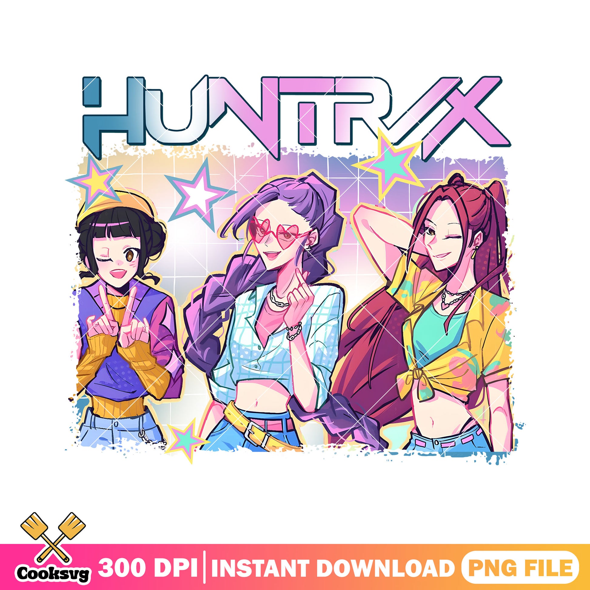 Fashion queen kpop girl png, huntrix girl png, kpop hunters png