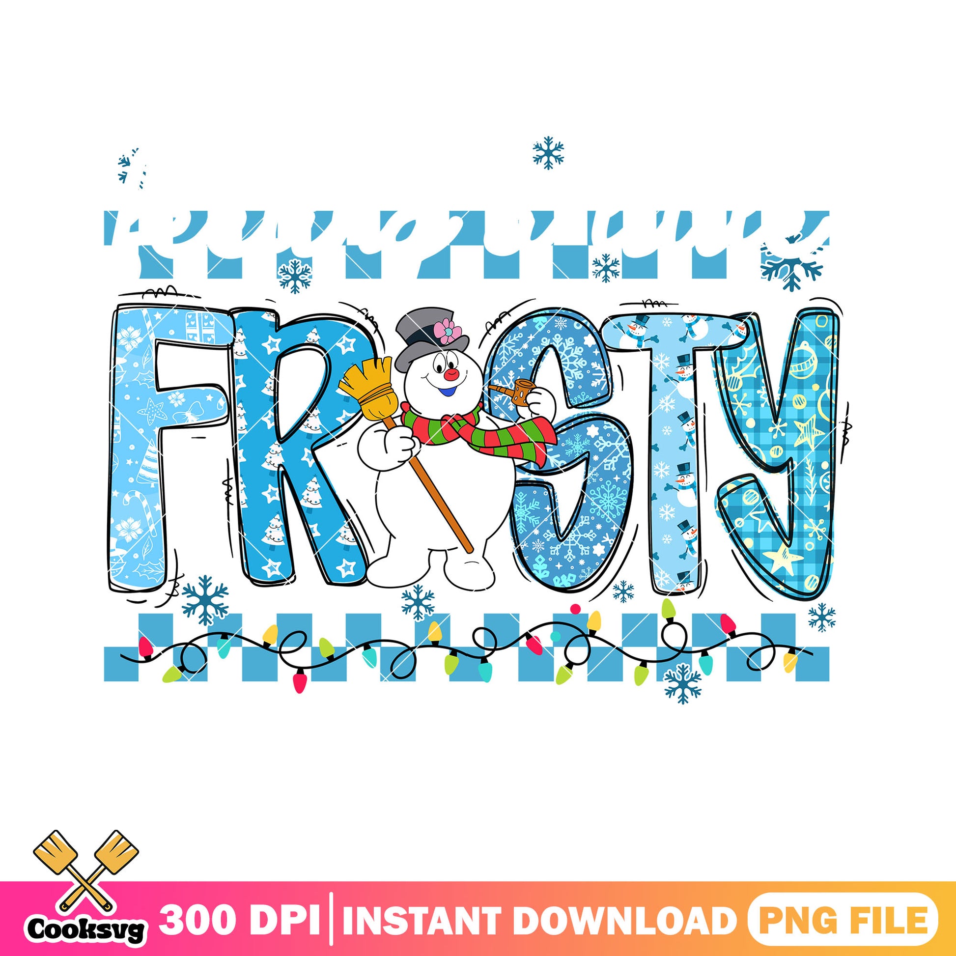 Feeling a little frosty blue png, winter blue png, lights frosty png