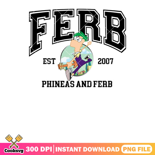 Ferb est 2007 png ,Phineas and Ferb png, ferb characters​ png