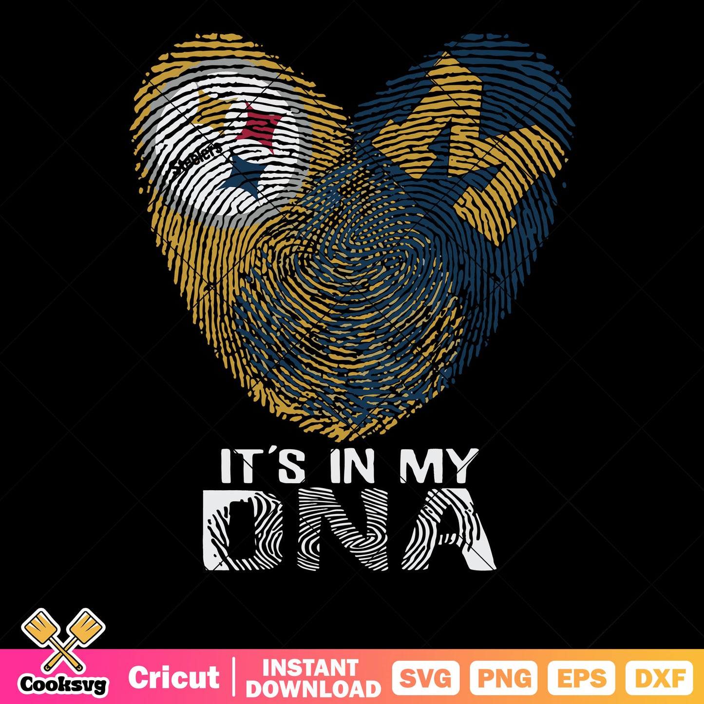 Fingerprints nfl svg, nfl football​ svg, national football leauge svg