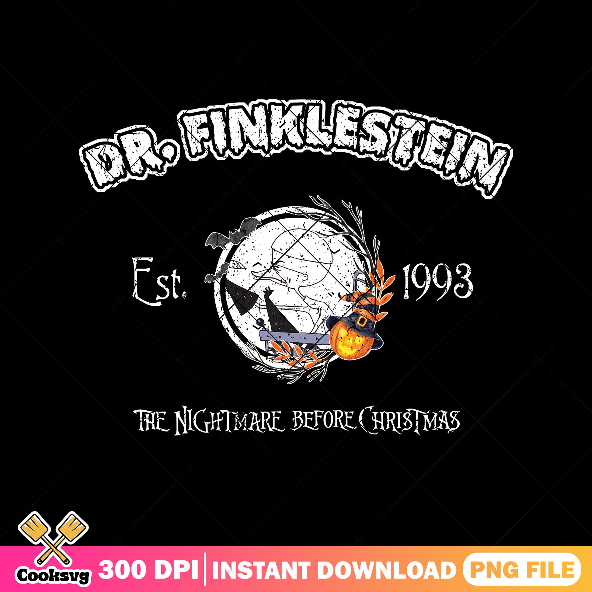 Finklestein est 1993 png, jack friends png, jack halloween png