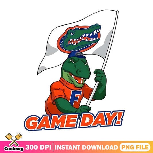 Florida Gators Game Day PNG, Gators Mascot PNG, Football PNG