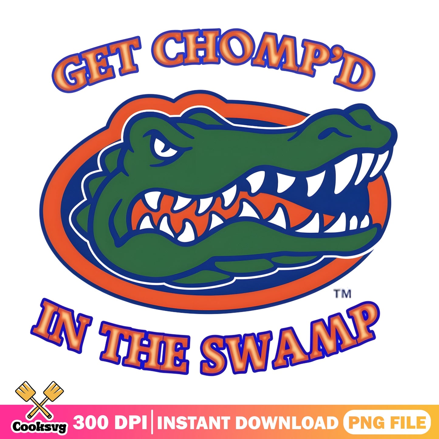 Florida Gators Get Chomped In The Swamp PNG, Gators Football PNG, NCAA PNG