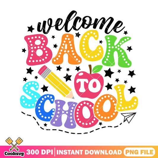 Font back school png, colors alphabet png, back to school art png