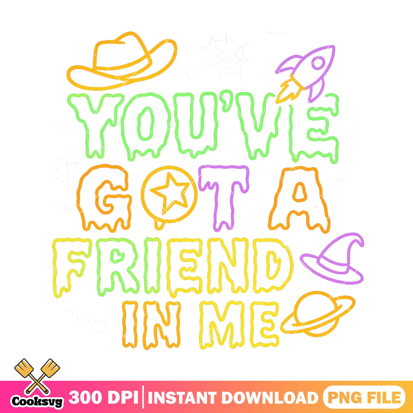 Font disney toy story png, colors font png, when is halloween png