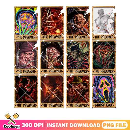 Freddy krueger png bundle, ​A Nightmare on Elm Street png, ghostface png
