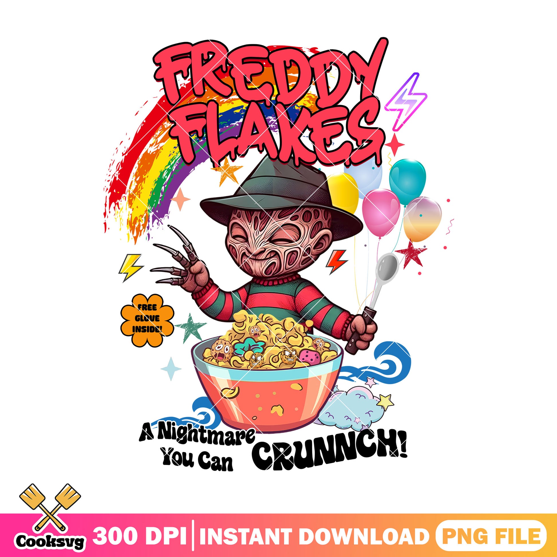 Freedy flakes chibi png, ​​freddy krueger png, horror freddy png