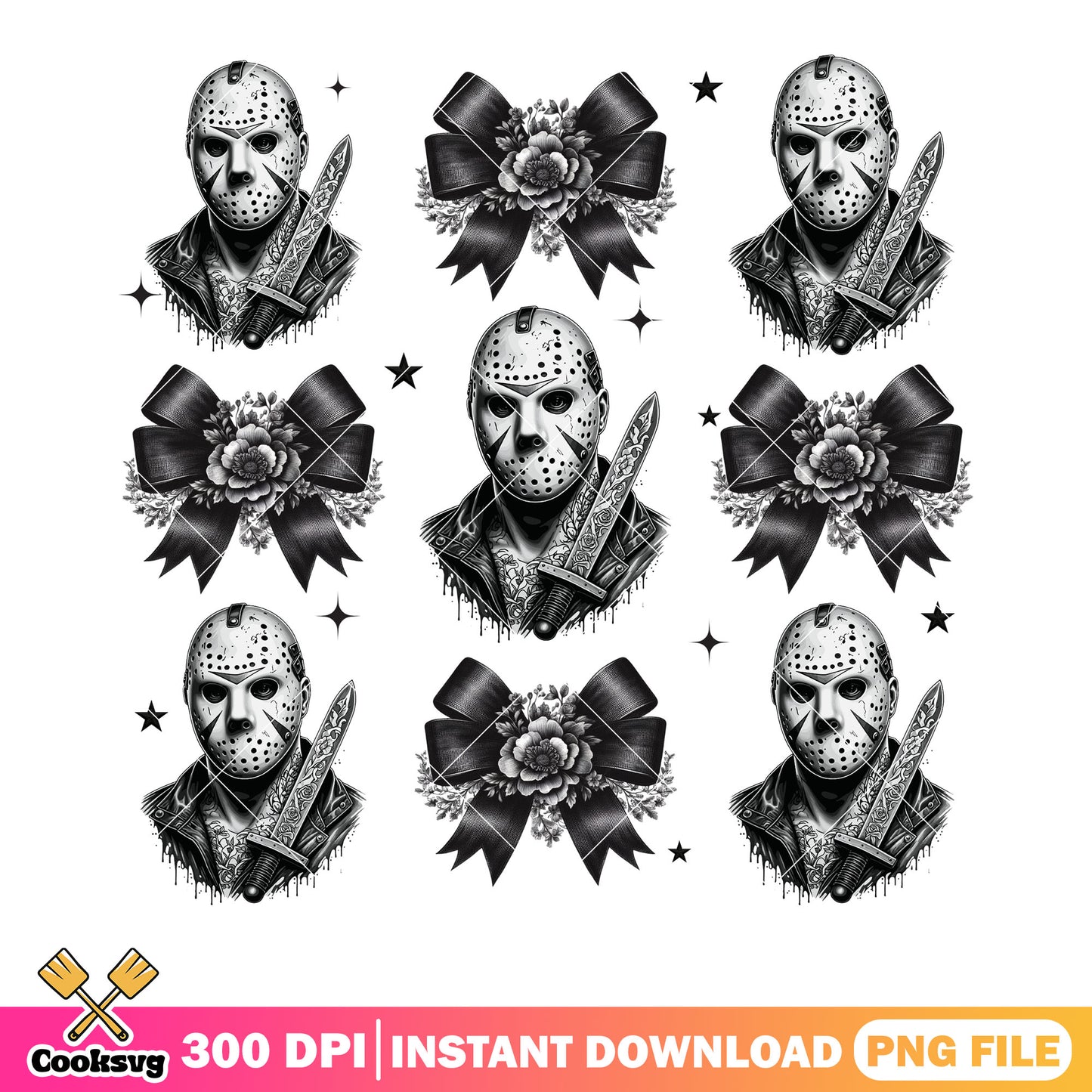 Friday the 13th png, jason voorheez png, scary halloween night png