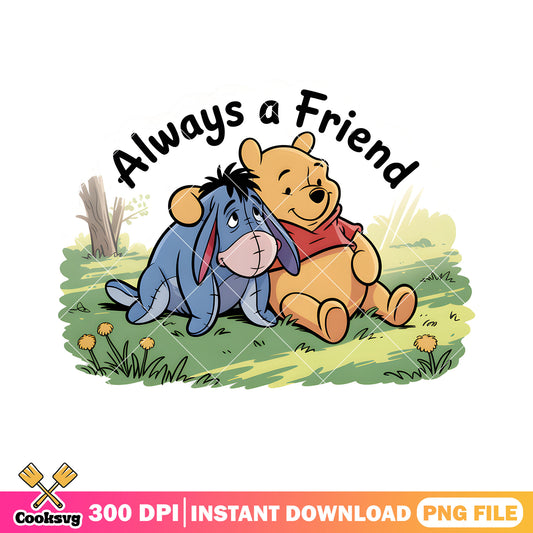 Friends aura pooh eeyore png, disney eeyore png, pooh friends png