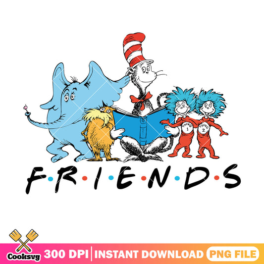 Friends of dr seuss cartoon png file, dr seuss friends png, dr seuss cartoon png