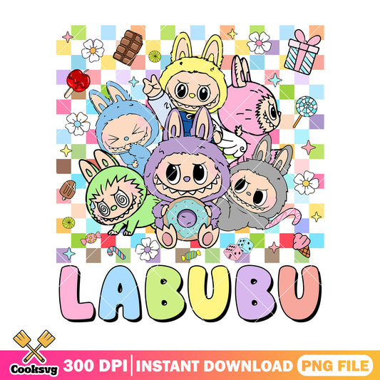 Friends with labubu png, labubu near me png, labubu art png