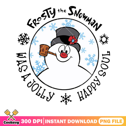 Frosty the snowman jolly png, frosty christmas bar png, decor png