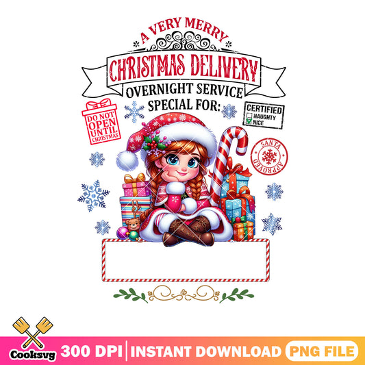 Frozen xmas movies png, merry christmas png, anna princess png