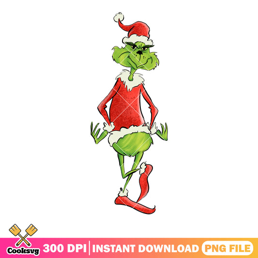 Fucking ugly grinch png, christmas costume png, merry grinchmas png