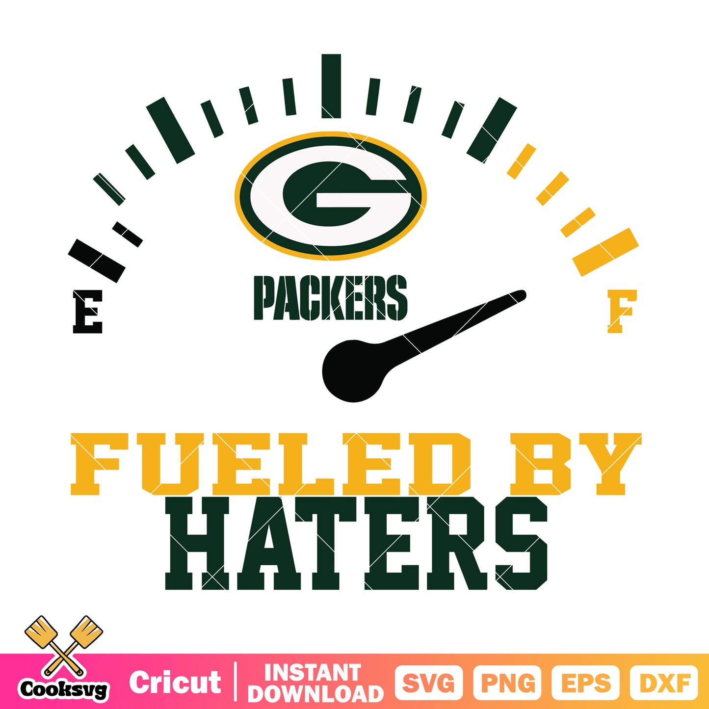 Fueled by haters svg, Green Bay Packers svg, NFL teams​​ svg