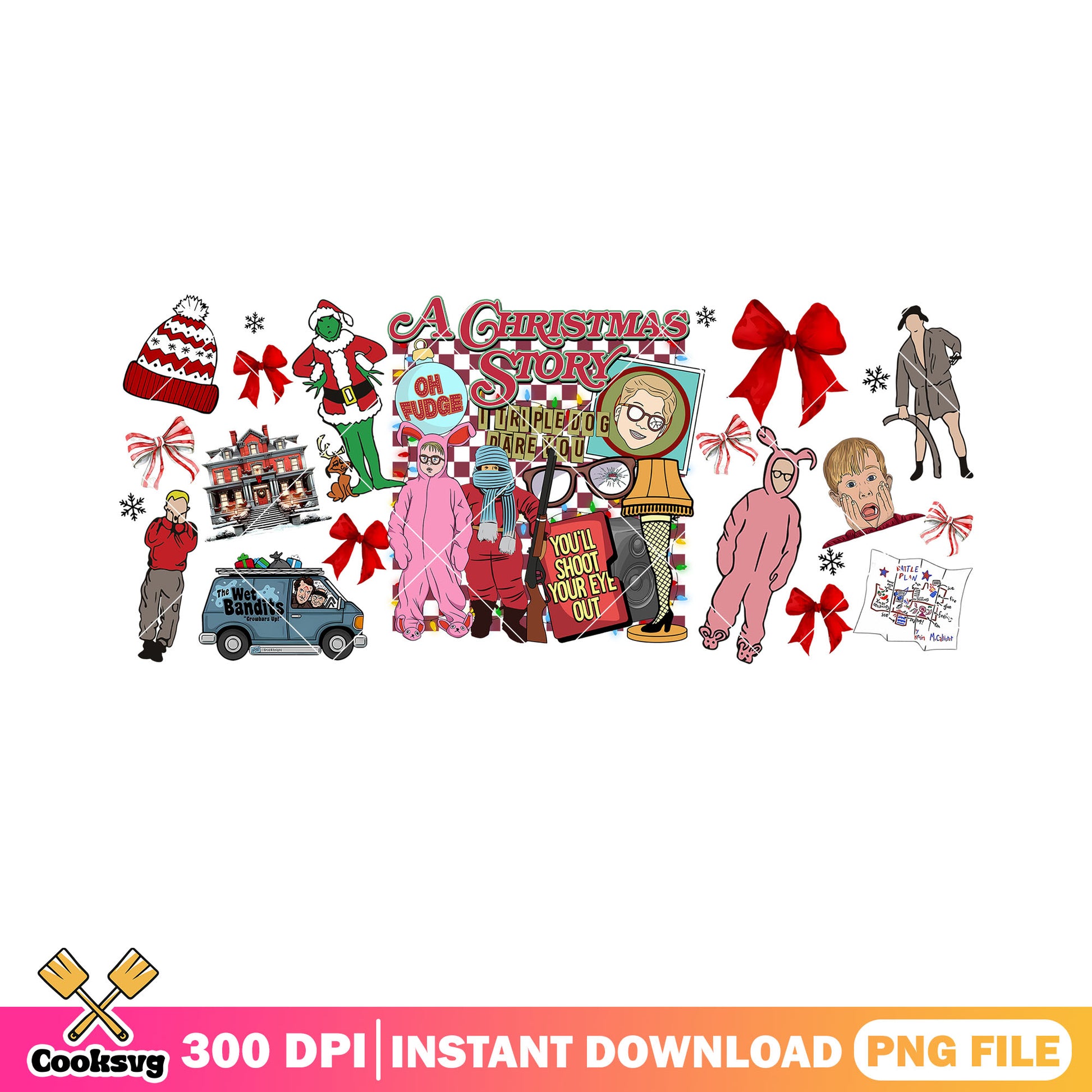 Full christmas character png, christmas list png, Cousin Eddie png