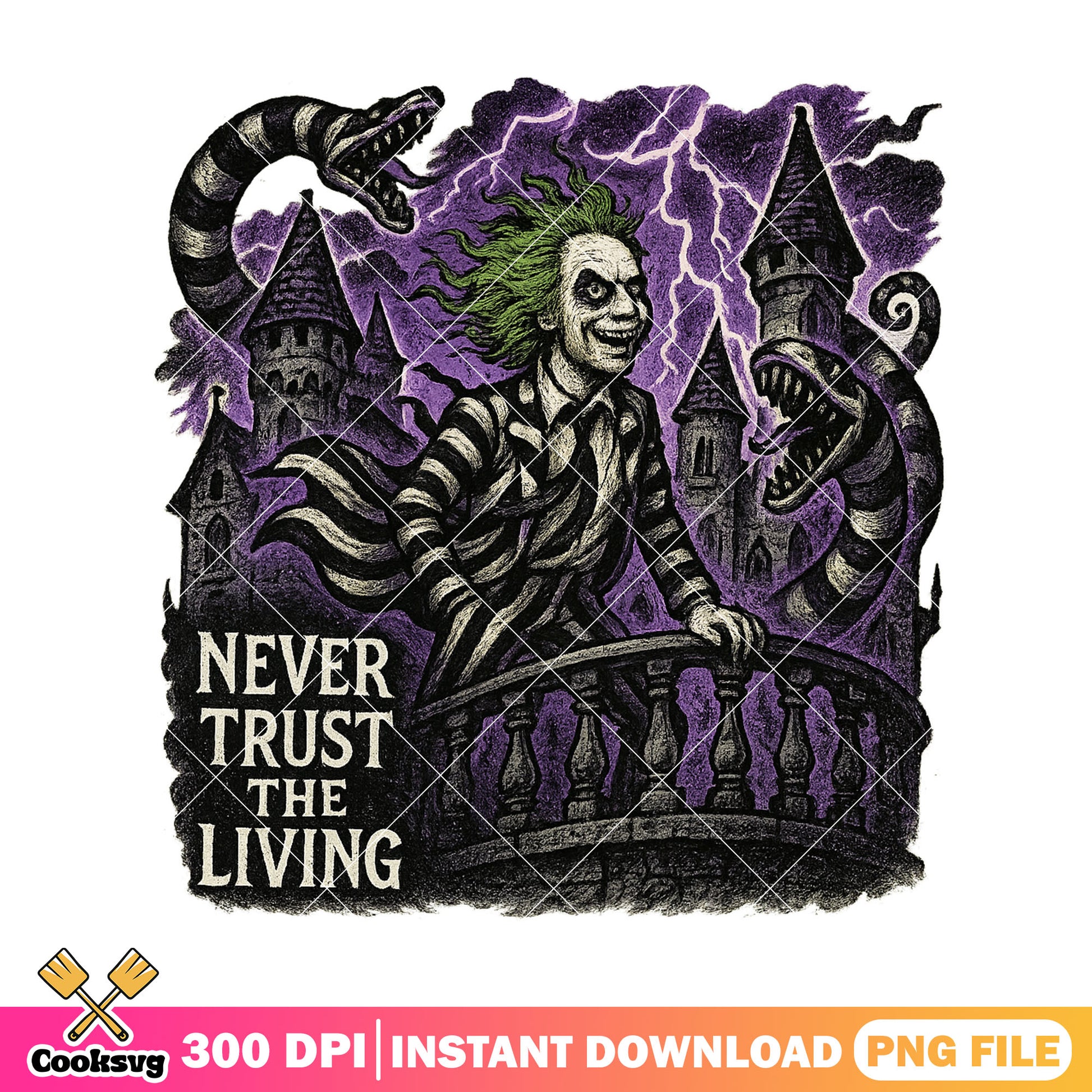 Fun beetlejuice design png, halloween movie png, beetlejuice 2 png