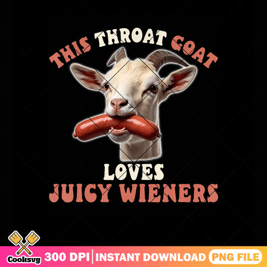 Funny Juicy Wieners Inappropriate png, the goat​ png, german sausage png