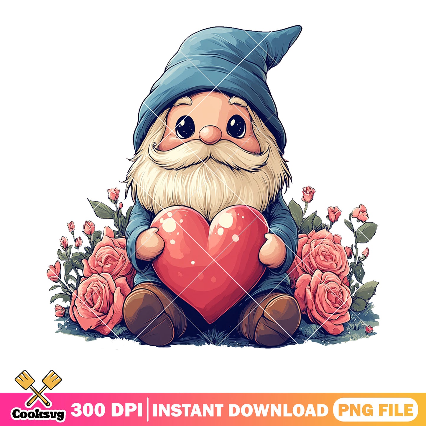 Funny Valentines Day Gnome png, funny valentines png, valentines png