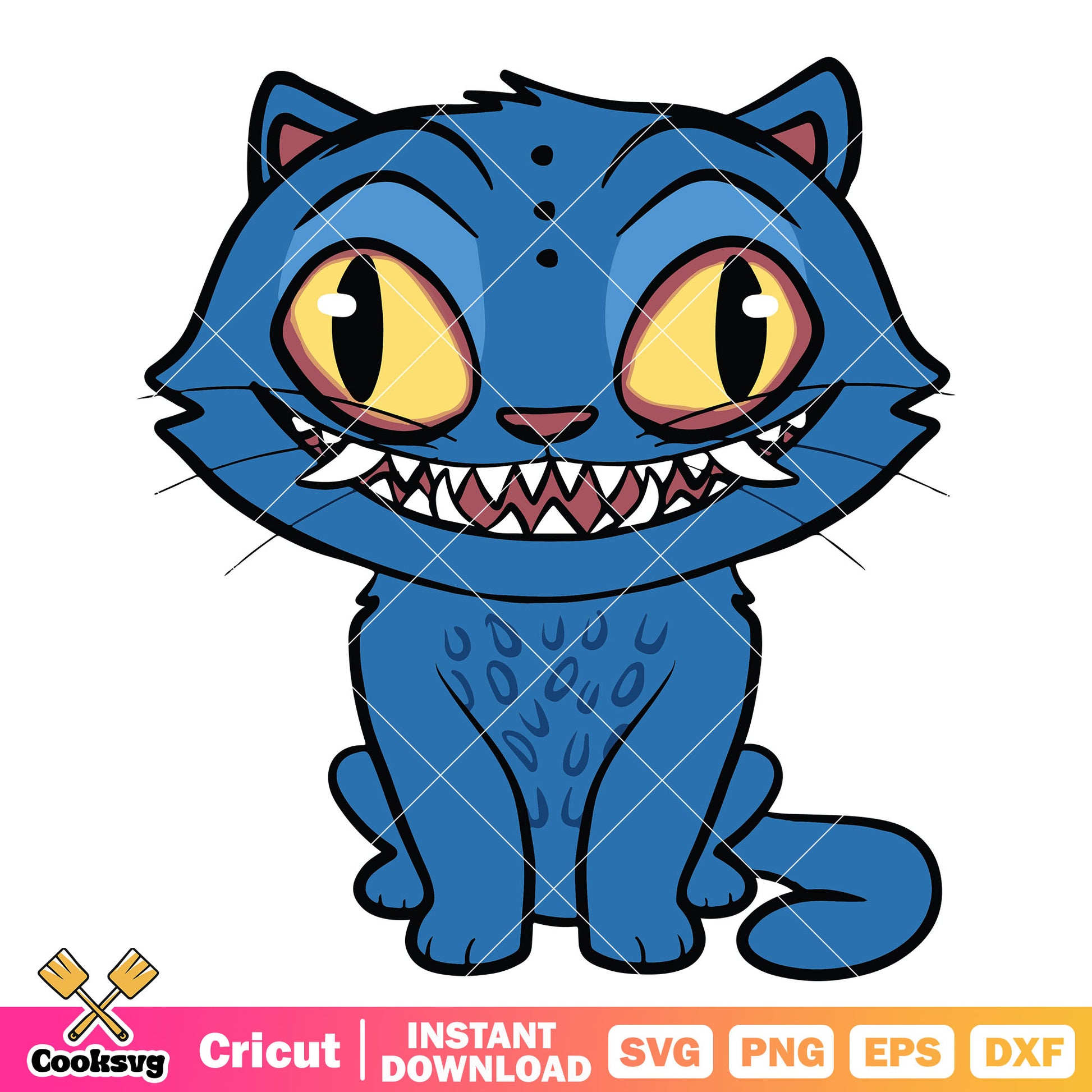 Funny tiger derpy svg, derpy tiger svg, derpy huntrix svg