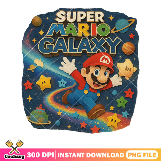 Galaxy star mario vibes png, nintendo games​ png, mario galaxy png