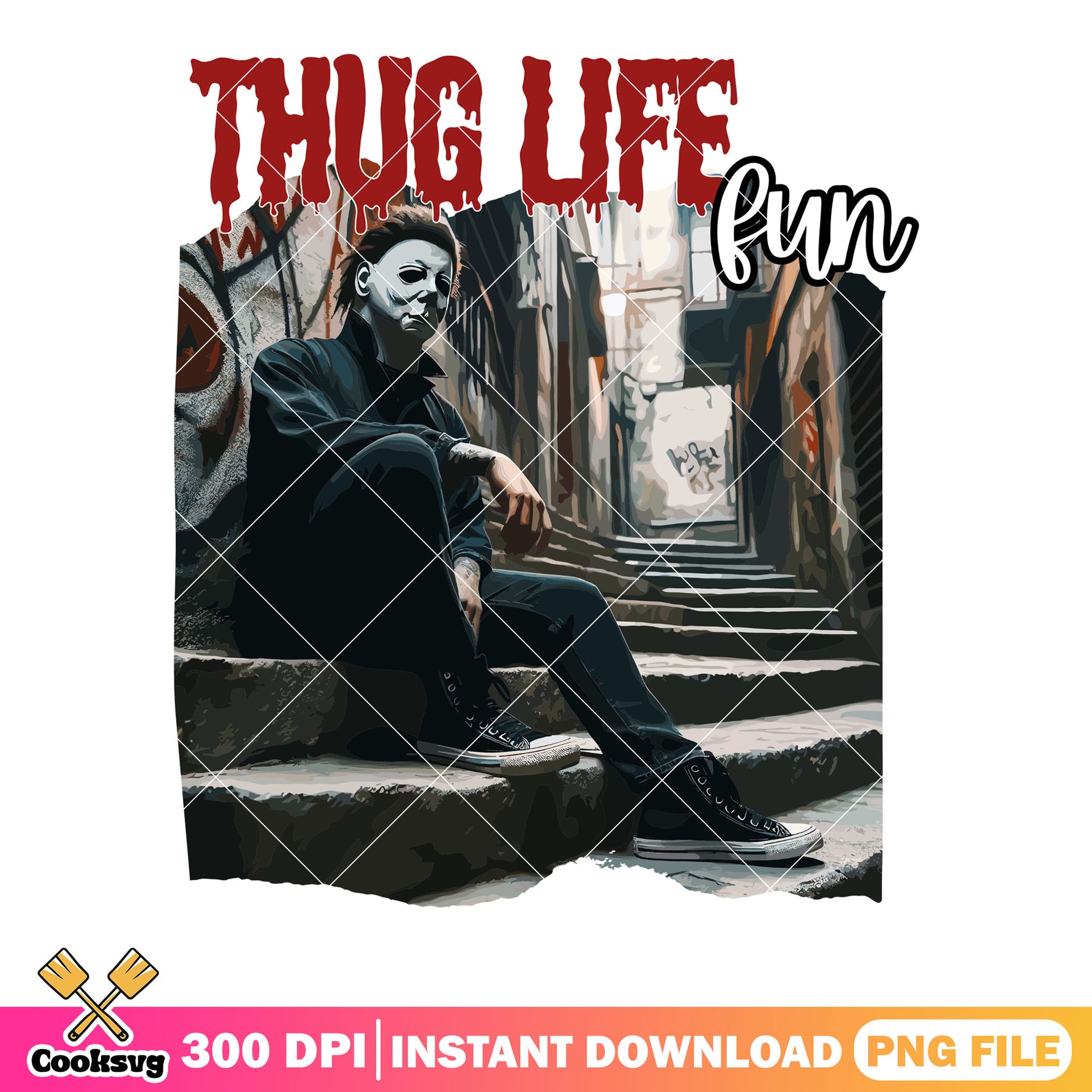 Gangster michael myers png, human mask png, halloween scary png