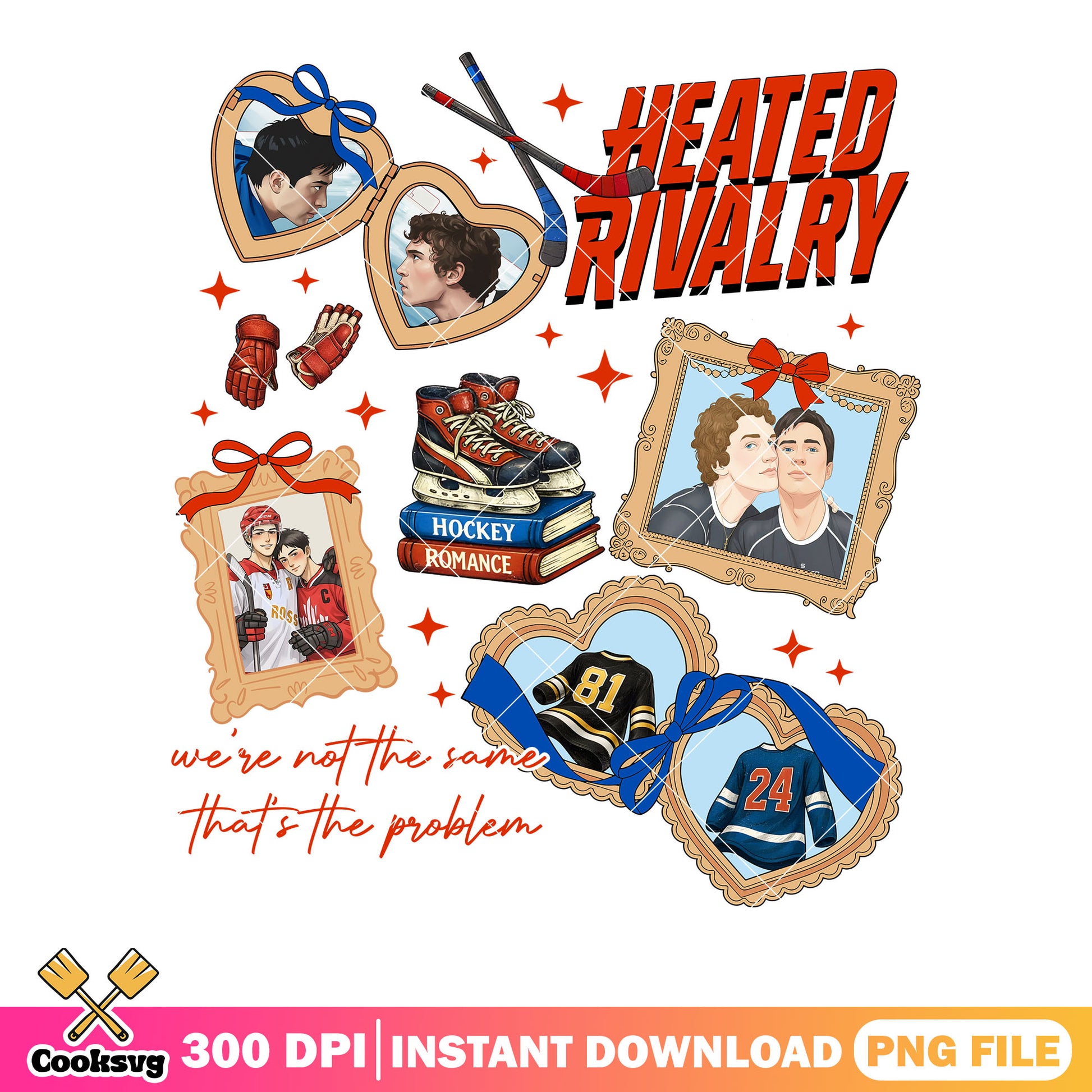 Gay pic poster couple love png, heated rivalry png, gay couple png