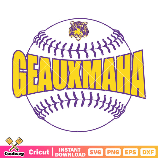 Geauxmaha 2025 lsu tigers svg, Geauxmaha 2025 svg, lsu tigers champions​ svg