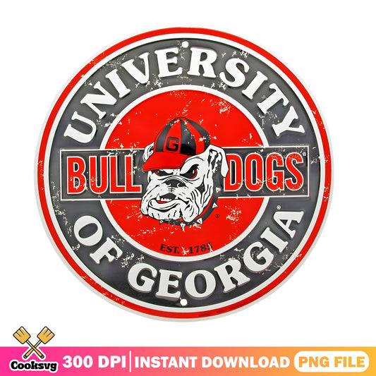 Georgia Bulldogs PNG, University Of Georgia PNG, UGA Bulldogs PNG