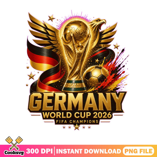 Germany World Cup 2026 PNG, FIFA Champions Soccer PNG, Football PNG