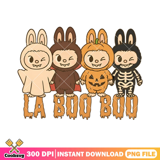 Ghost blaket labubu png