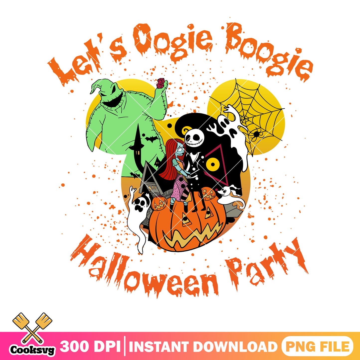 Ghost costume sally png, spider web png, scary halloween png